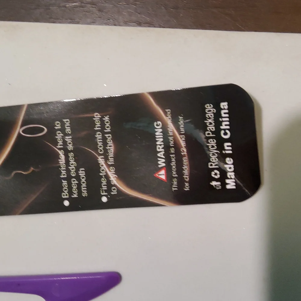 2pk New Design Dual Ended Brush and Combs